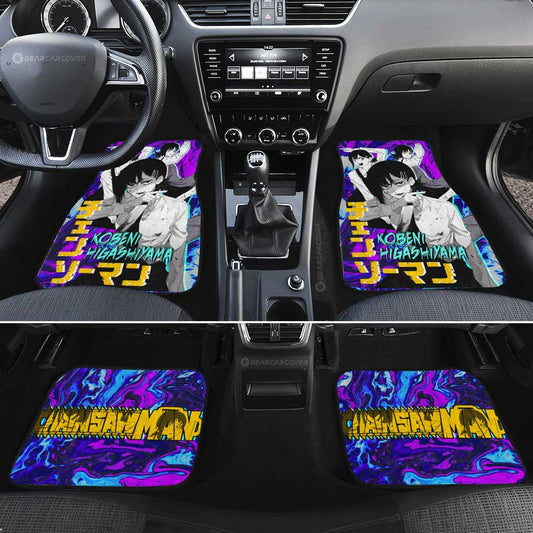 Kobeni Higashiyama Car Floor Mats Custom Chainsaw Man Anime - Gearcarcover - 2