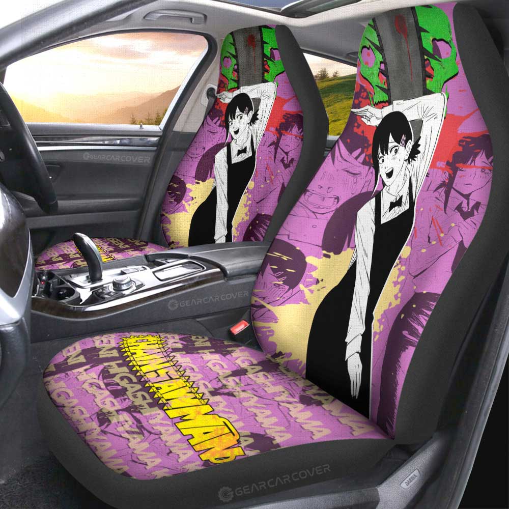 Kobeni Higashiyama Car Seat Covers Custom Gundam Anime Car Accessories - Gearcarcover - 4