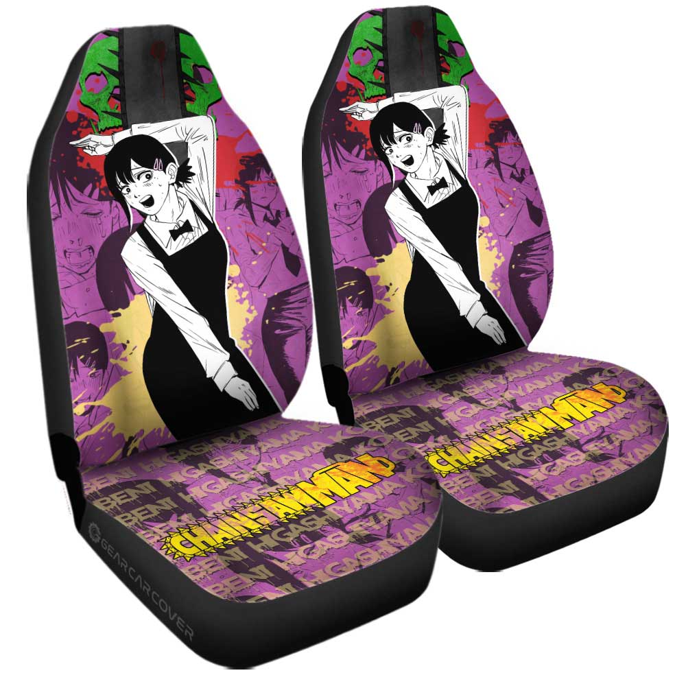 Kobeni Higashiyama Car Seat Covers Custom Gundam Anime Car Accessories - Gearcarcover - 1