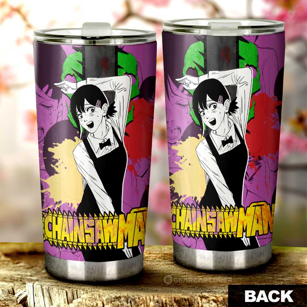 Kobeni Higashiyama Tumbler Cup Custom Chainsaw Man Anime Car Interior Accessories - Gearcarcover - 3