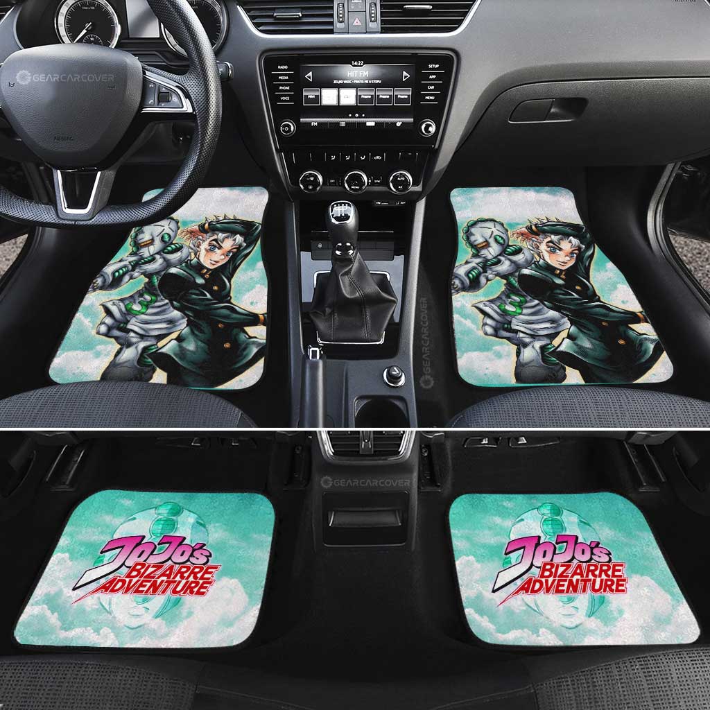 Koichi Hirose Car Floor Mats Custom Jojo's Bizarre Adventures Anime - Gearcarcover - 2