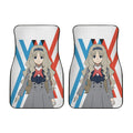 Kokoro Code 556 Car Floor Mats Custom Darling In The Franxx Anime Car Accessories - Gearcarcover - 2