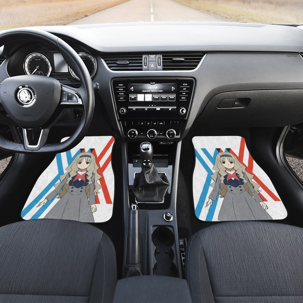 Kokoro Code 556 Car Floor Mats Custom Darling In The Franxx Anime Car Accessories - Gearcarcover - 3
