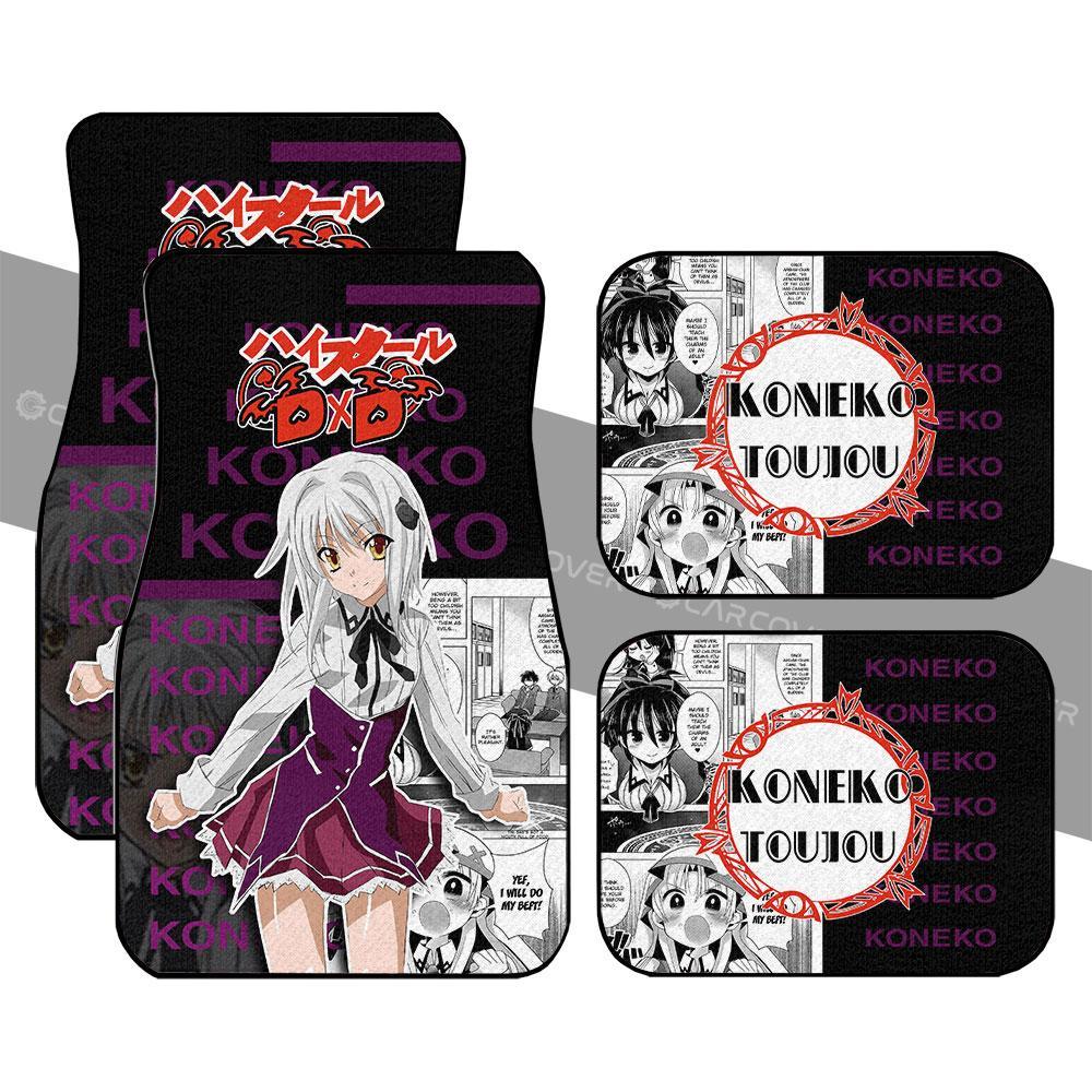 Koneko Toujou Car Floor Mats Custom Anime High School DxD Car Accessor