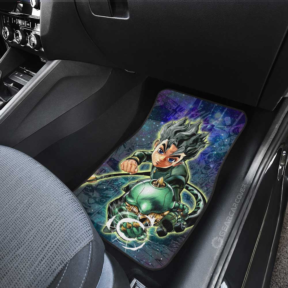 Kouichi Hirose Car Floor Mats Custom Galaxy Style JJBA Anime Car Accessories - Gearcarcover - 4