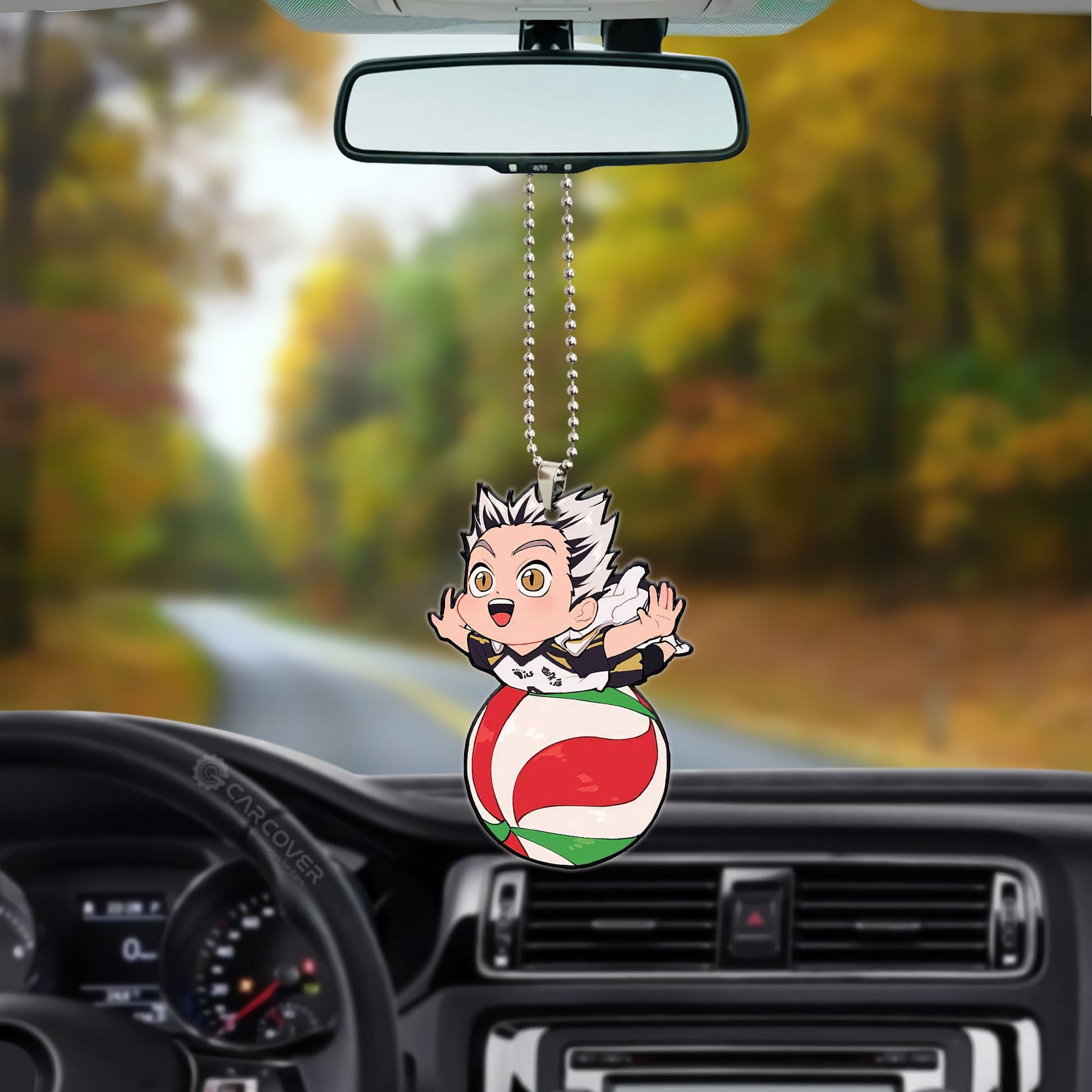 Koutarou Bokuto Ornament Custom Haikyuu Anime Car Accessories - Gearcarcover - 3
