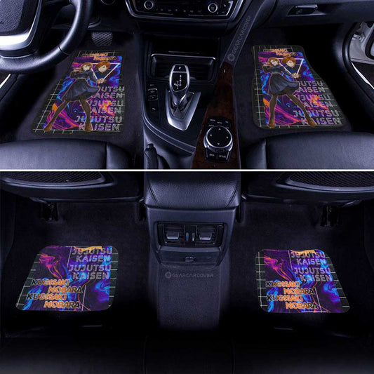Kugisaki Nobara Car Floor Mats Custom Jujutsu Kaisen Anime Car Accessories - Gearcarcover - 2