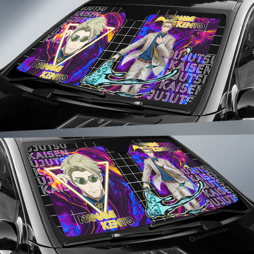 Kugisaki Nobara Car Sunshade Custom Jujutsu Kaisen Anime Car Interior Accessories - Gearcarcover - 3