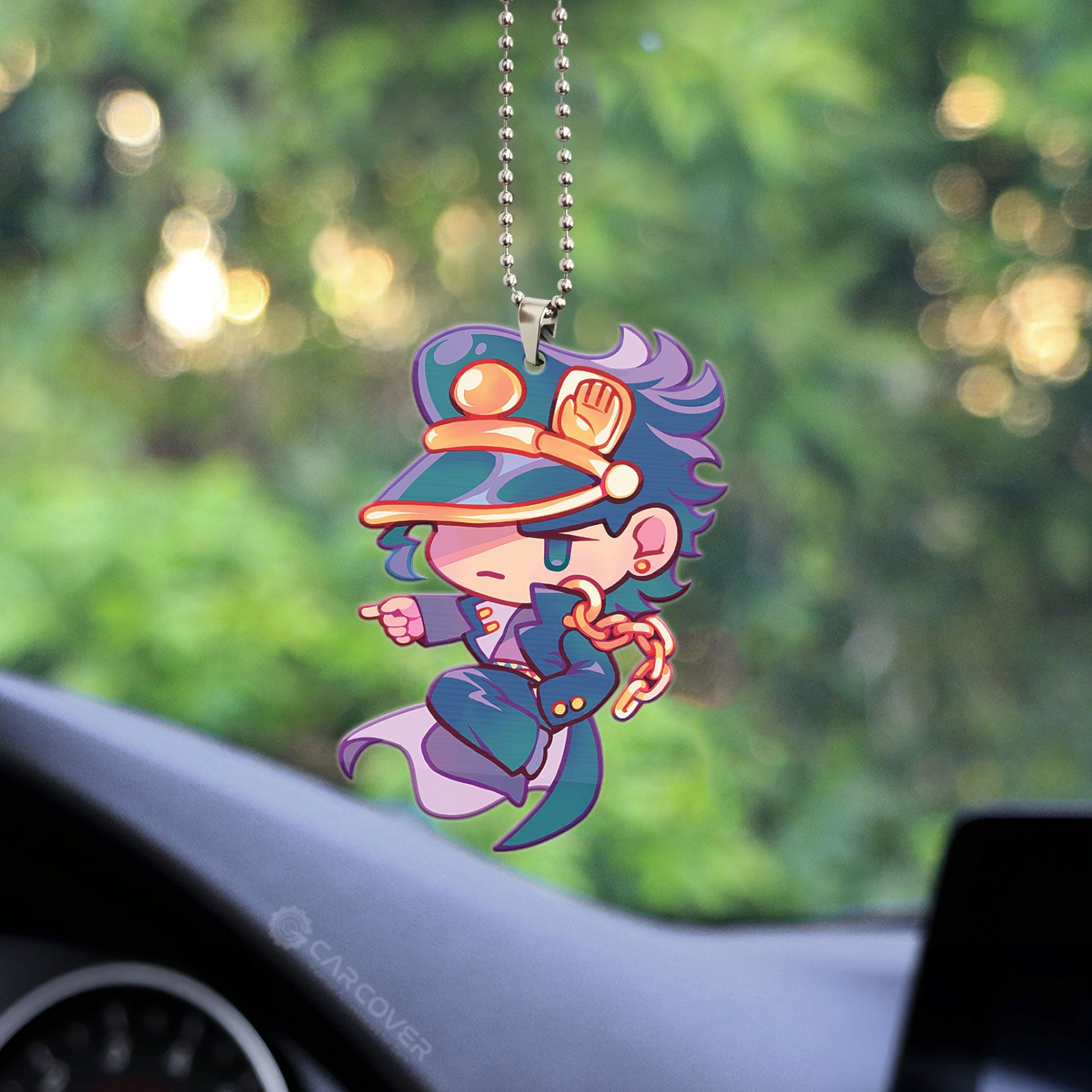 Kujo Jotaro Ornament Custom JoJo's Bizarre Adventure Anime Car Interior Accessories - Gearcarcover - 2