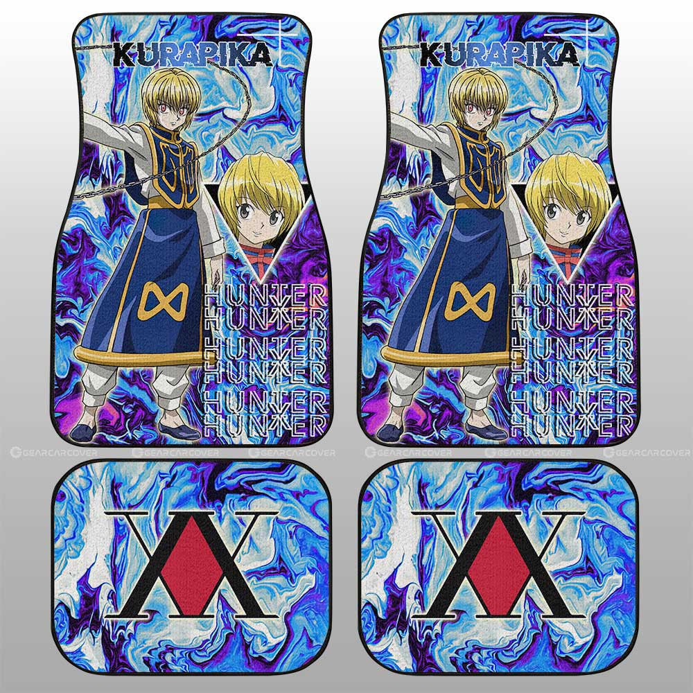 Kurapika Car Floor Mats Custom Hunter x Hunter Anime Car Accessories - Gearcarcover - 1