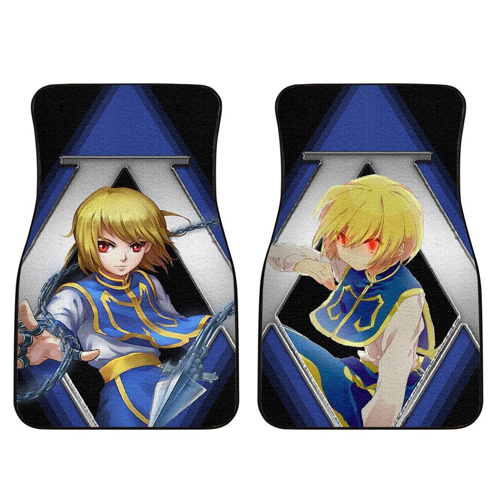 Kurapika Car Floor Mats Custom Hunter x Hunter Anime Car Interior Accessories - Gearcarcover - 2