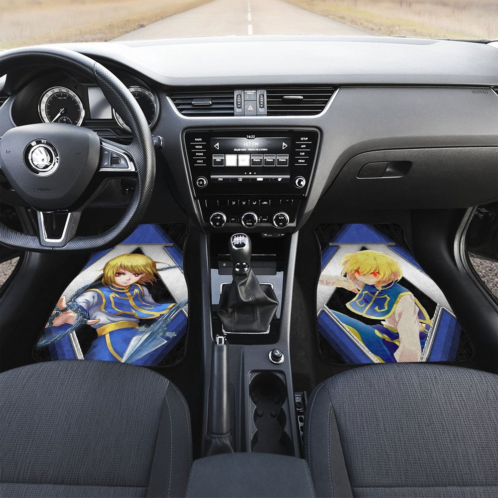 Kurapika Car Floor Mats Custom Hunter x Hunter Anime Car Interior Accessories - Gearcarcover - 3