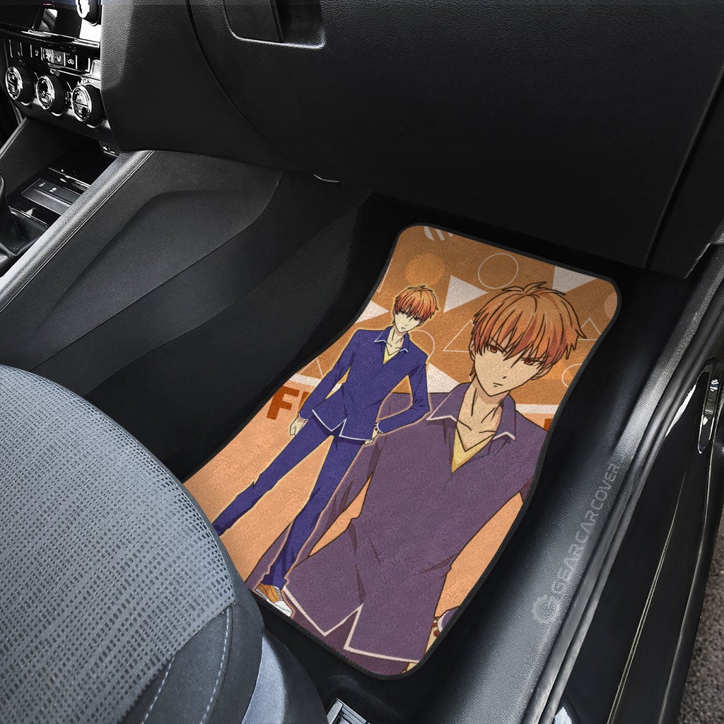 Kyo Sohma Car Floor Mats Custom Fruit Basket Anime Car Accessories - Gearcarcover - 4