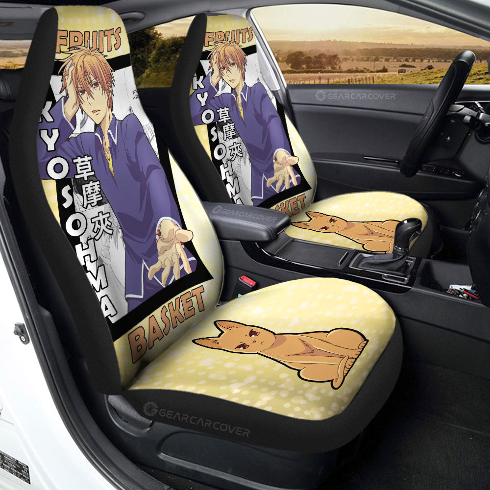 Kyo Sohma Car Seat Covers Custom Fruits Basket Anime Car Accessories - Gearcarcover - 3