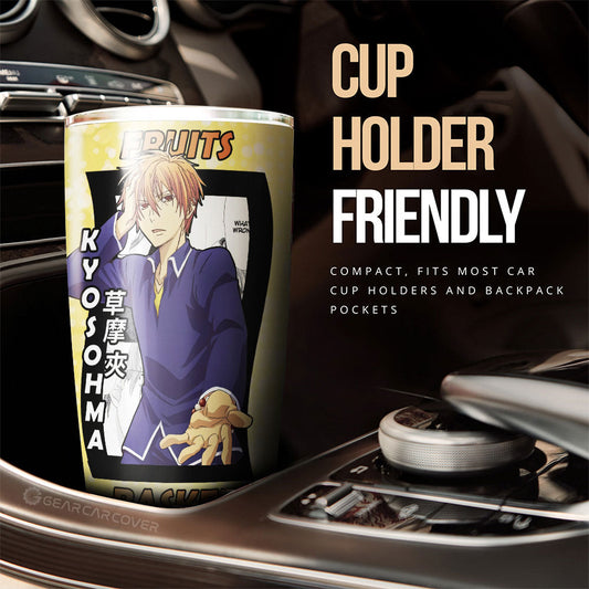 Kyo Sohma Tumbler Cup Custom Fruits Basket Anime Car Interior Accessories - Gearcarcover - 2