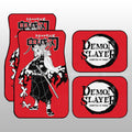 Kyoujurou Rengoku Car Floor Mats Custom Demon Slayer Anime Car Accessories Manga Style For Fans - Gearcarcover - 1