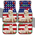 Labrador Retrievers Car Floor Mats Custom Christmas Dog Car Accessories - Gearcarcover - 2