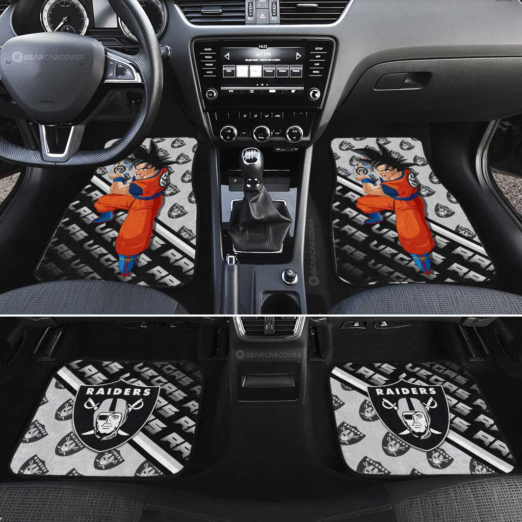 Las Vegas Raiders Car Floor Mats Custom Car Accessories For Fans - Gearcarcover - 2