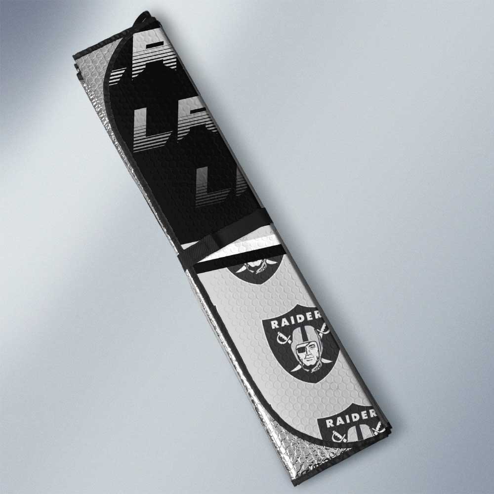 Las Vegas Raiders Car Sunshade Custom Car Interior Accessories - Gearcarcover - 3