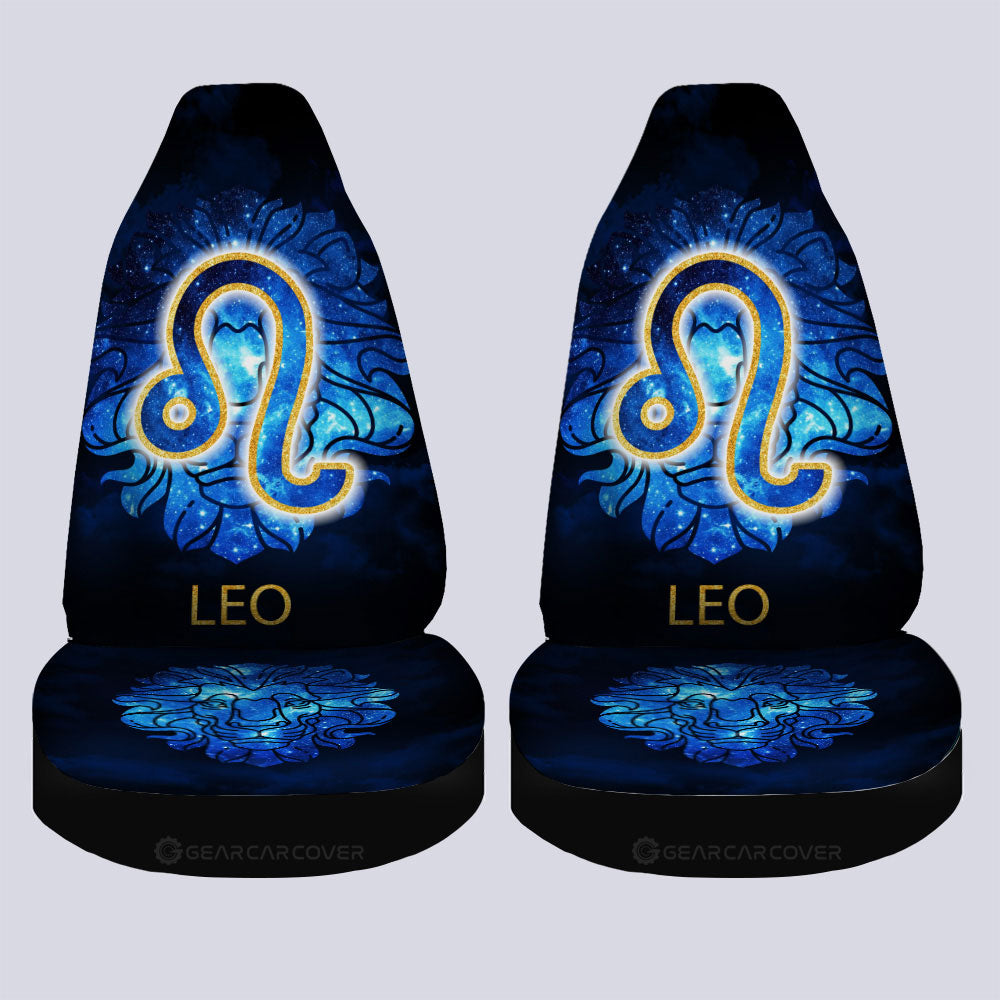 Leo Car Seat Covers Custom Zodiac Car Accessories - Gearcarcover - 2