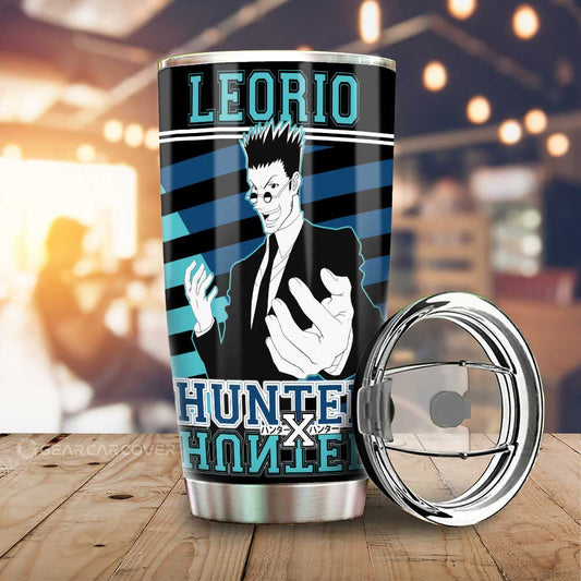 Leorio Paradinight Tumbler Cup Custom Hunter x Hunter Anime Car Interior Accessories - Gearcarcover - 1