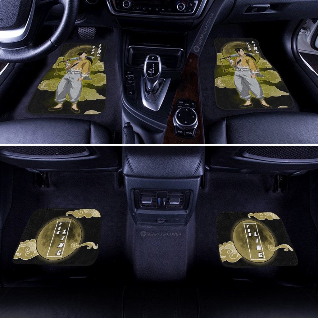 Ling Yao Car Floor Mats Custom Anime Fullmetal Alchemist Car Interior Accessories - Gearcarcover - 3