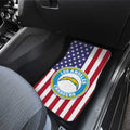 Los Angeles Chargers Car Floor Mats Custom Car Decor Accessories - Gearcarcover - 3