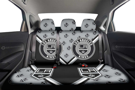 Los Angeles Kings Car Back Seat Cover Custom Car Accessories For Fans - Gearcarcover - 2