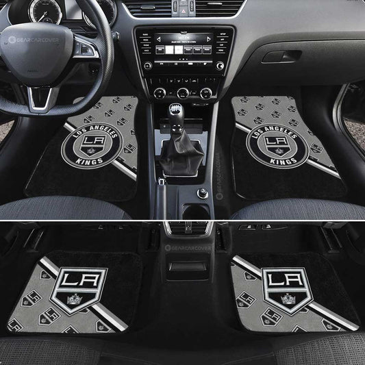 Los Angeles Kings Car Floor Mats Custom Car Accessories For Fans - Gearcarcover - 2