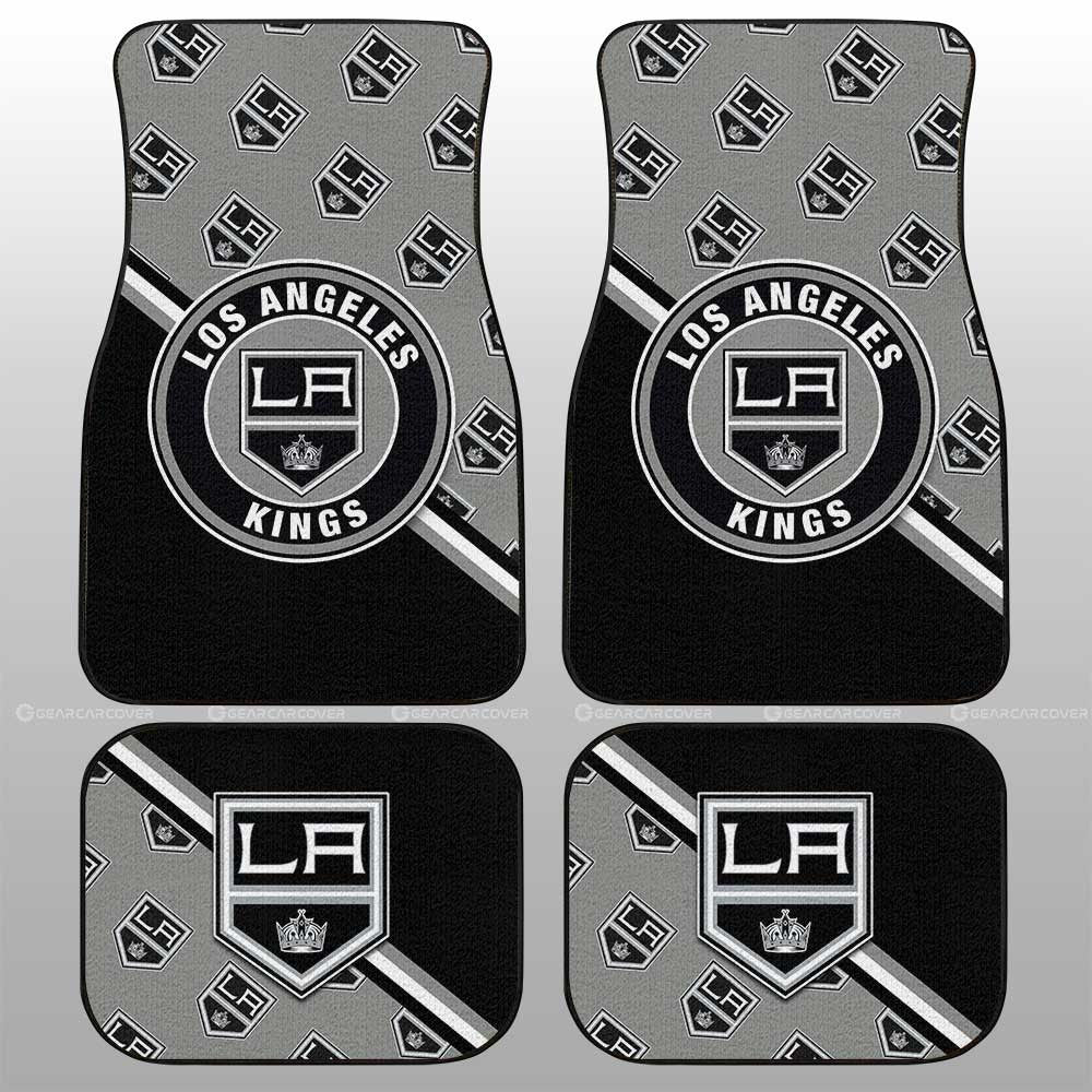 Los Angeles Kings Car Floor Mats Custom Car Accessories For Fans - Gearcarcover - 1