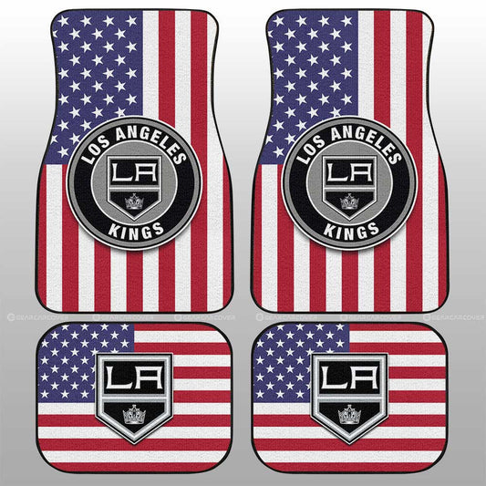 Los Angeles Kings Car Floor Mats Custom Car Decor Accessories - Gearcarcover - 1