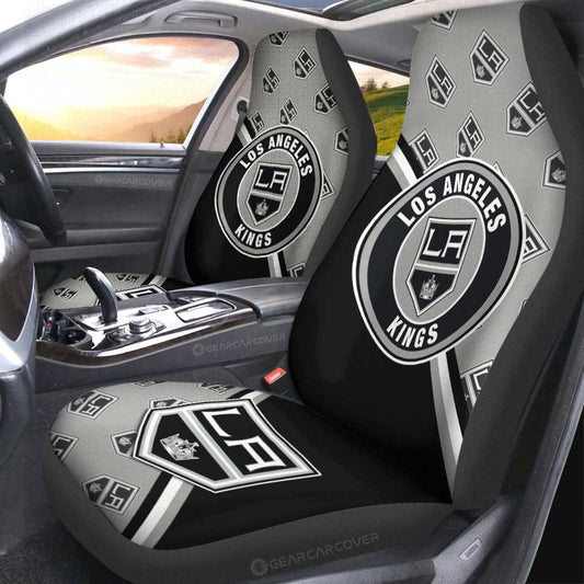 Los Angeles Kings Car Seat Covers Custom Car Accessories For Fans - Gearcarcover - 2