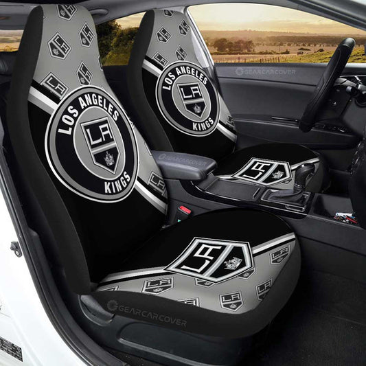 Los Angeles Kings Car Seat Covers Custom Car Accessories For Fans - Gearcarcover - 1