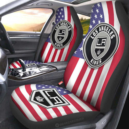 Los Angeles Kings Car Seat Covers Custom Car Decor Accessories - Gearcarcover - 2