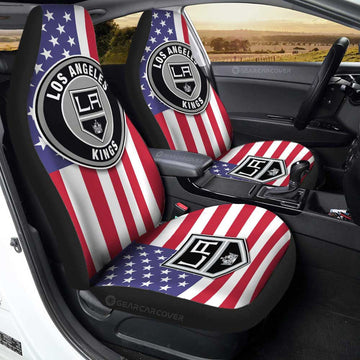 Los Angeles Kings Car Seat Covers Custom Car Decor Accessories - Gearcarcover - 1