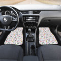 Love Nurse Car Floor Mats Custom White Pattern Nurse Car Accessories - Gearcarcover - 2