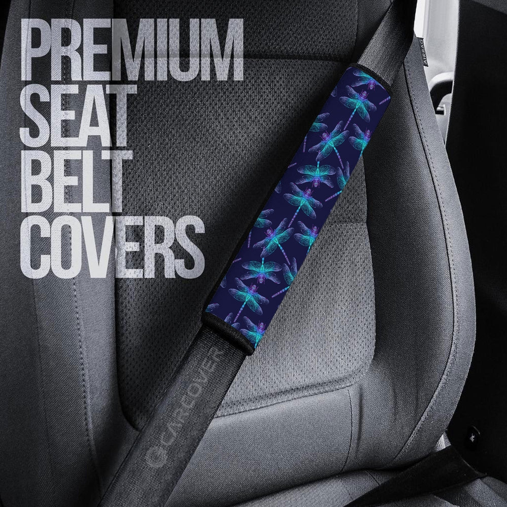 Lovely Dragonfly Seat Belt Covers Custom Animal Car Accessories - Gearcarcover - 3