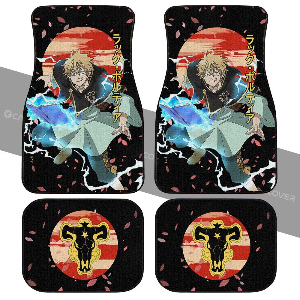 Luck Voltia Car Floor Mats Custom Black Clover Anime Car Interior Accessories - Gearcarcover - 2