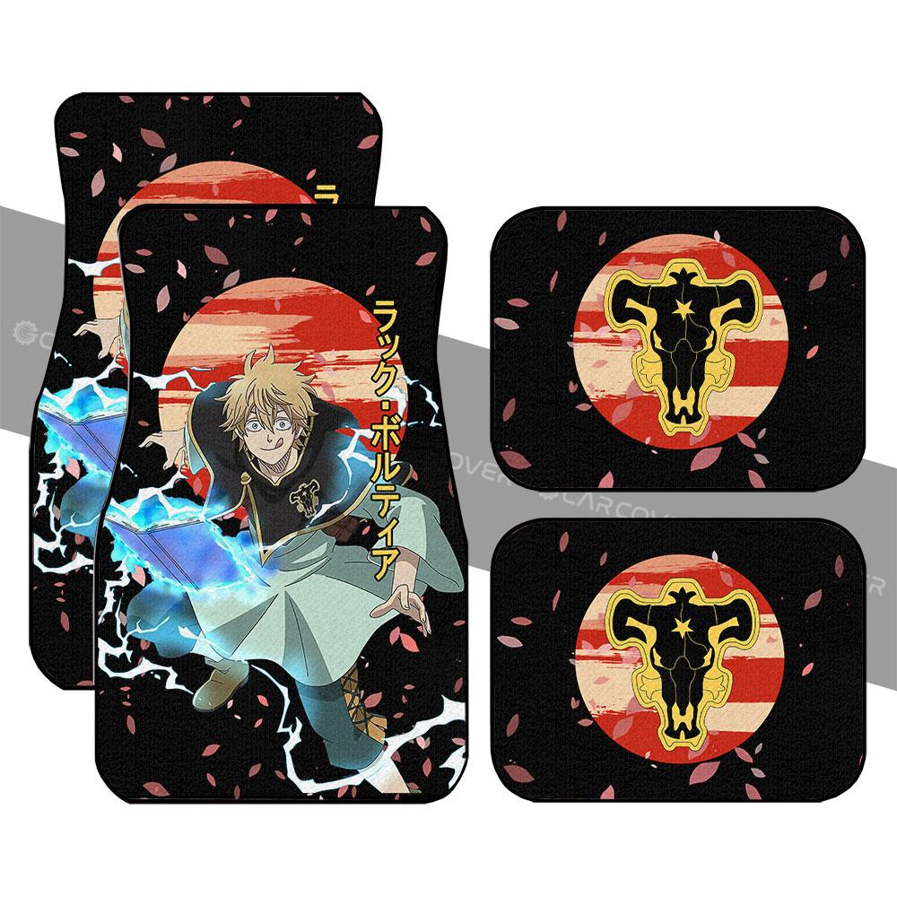 Luck Voltia Car Floor Mats Custom Black Clover Anime Car Interior Accessories - Gearcarcover - 1