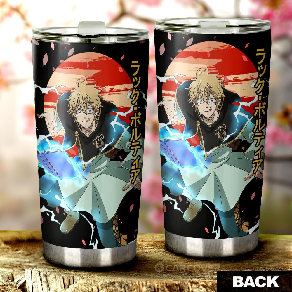 Luck Voltia Tumbler Cup Custom Black Clover Anime Car Interior Accessories - Gearcarcover - 3
