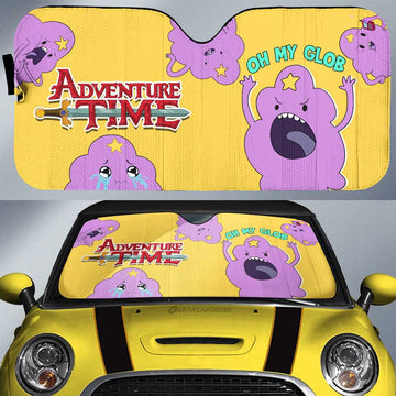 Lumpy Space Princess Adventure Time Car Sunshade Custom Cartoon Car Accessories - Gearcarcover - 1