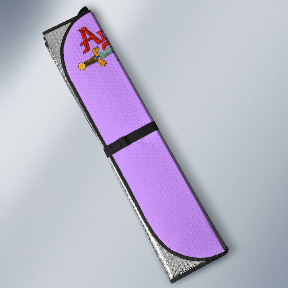 Lumpy Space Princess Car Sunshade Custom Adventure Time Car Accessories - Gearcarcover - 3