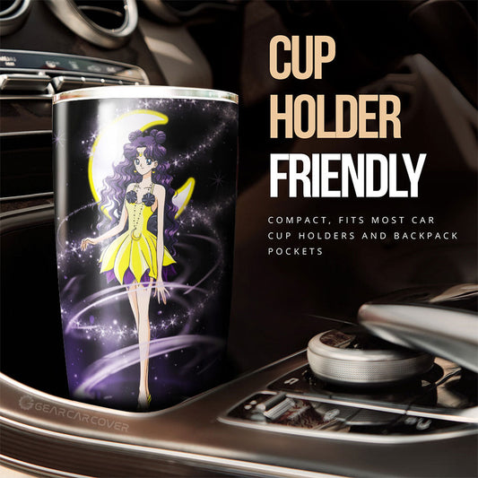Luna Tumbler Cup Custom Sailor Moon Anime Car Interior Accessories - Gearcarcover - 2