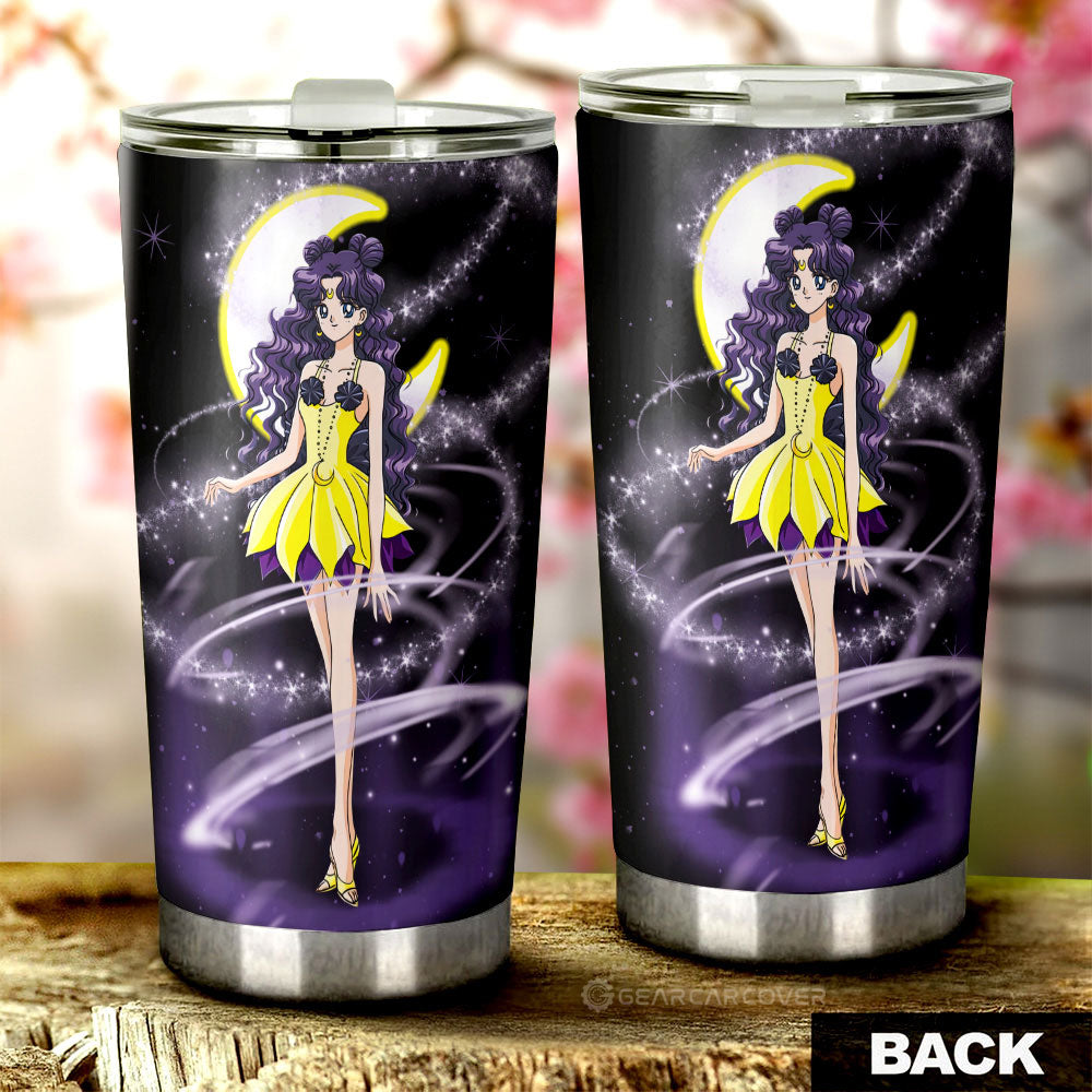 Luna Tumbler Cup Custom Sailor Moon Anime Car Interior Accessories - Gearcarcover - 3