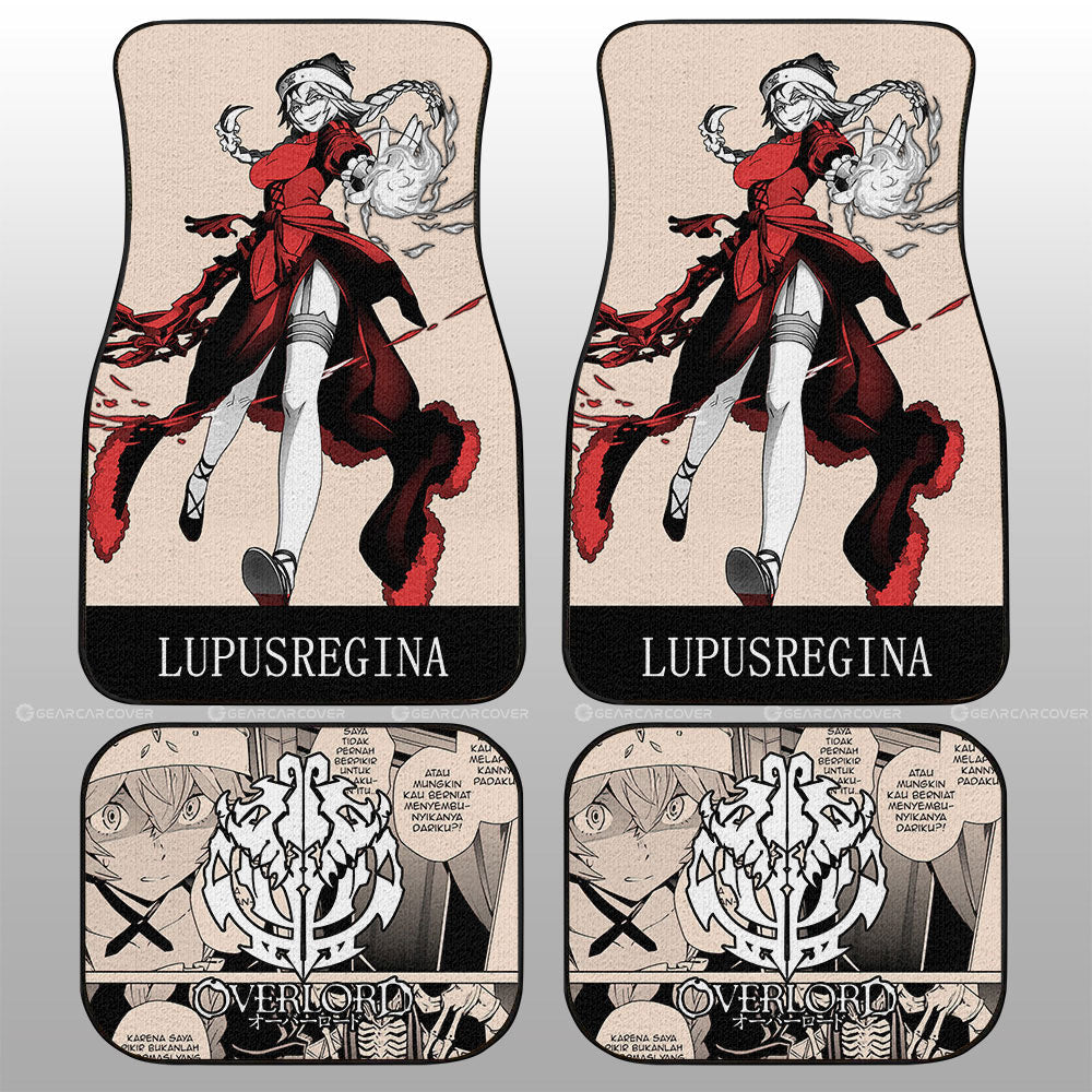 Lupusregina Beta Car Floor Mats Custom Overlord Anime For Car - Gearcarcover - 2