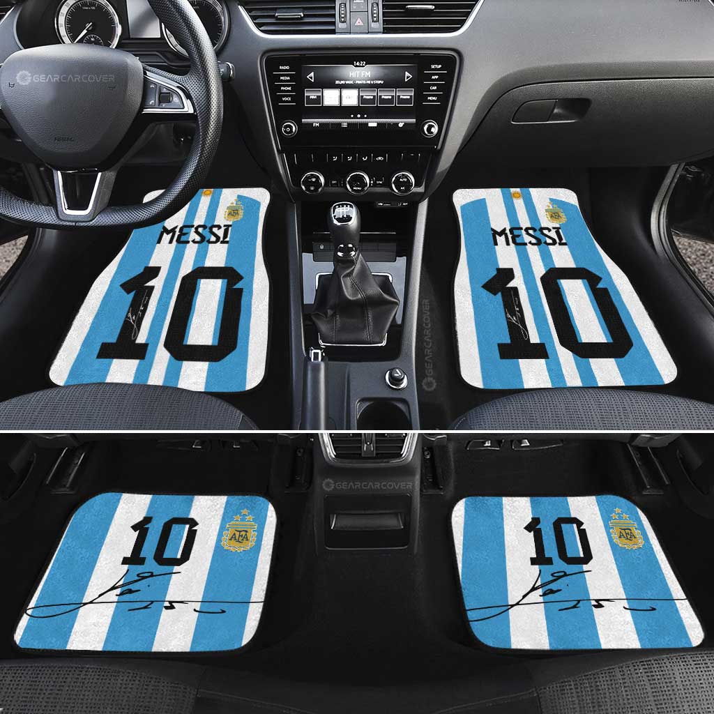 M10 Argentina Car Floor Mats Custom Uniform Car Accessories - Gearcarcover - 2