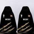 MSBY Black Jackal Car Seat Covers Personalized Haikyuu Anime Car Accessories - Gearcarcover - 4