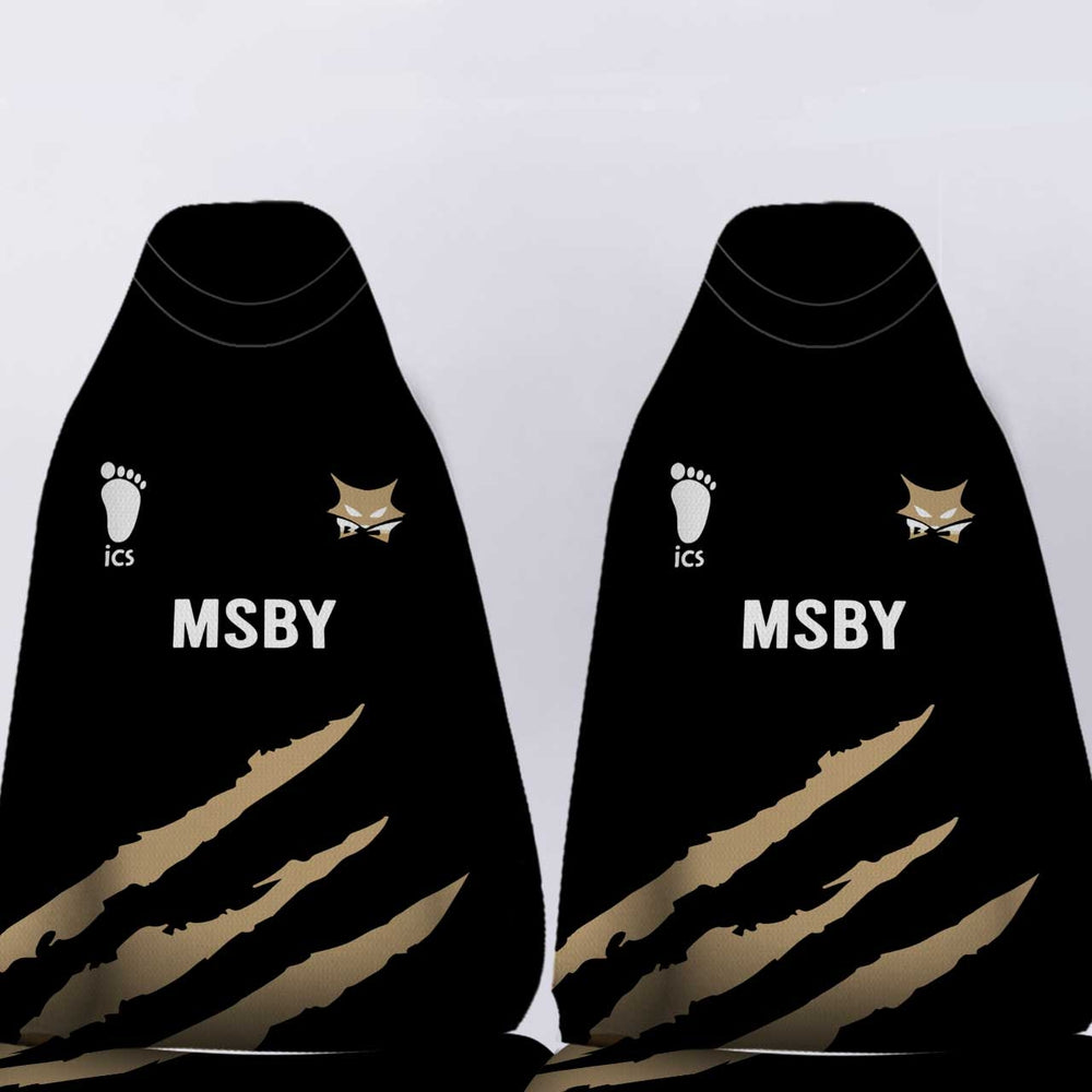 MSBY Black Jackal Car Seat Covers Personalized Haikyuu Anime Car Accessories - Gearcarcover - 4