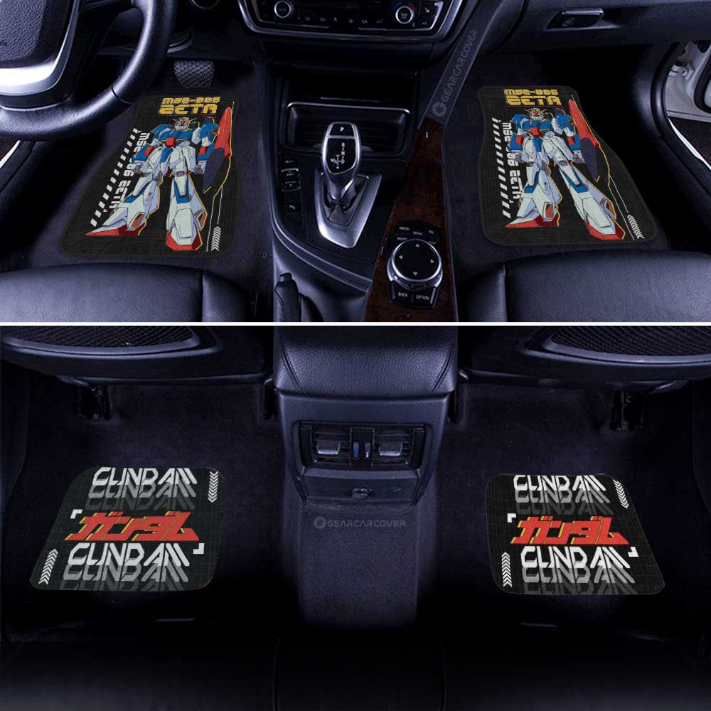 MSZ-006 Zeta Gundam Car Floor Mats Custom Gundam Anime Car Accessories - Gearcarcover - 2