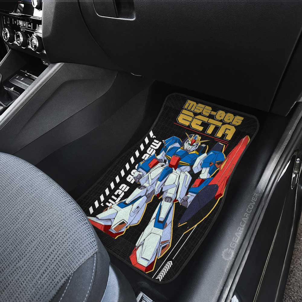 MSZ-006 Zeta Gundam Car Floor Mats Custom Gundam Anime Car Accessories - Gearcarcover - 4